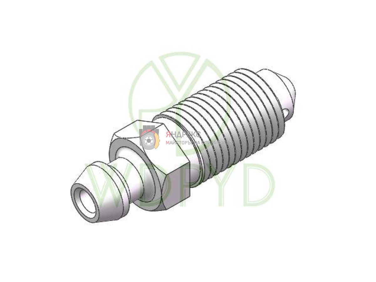 Пробка M10X1.0
